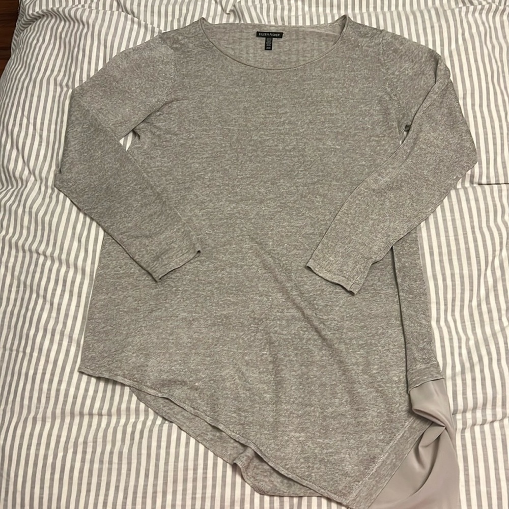 Long Sleeve Silk Elegant Shirt made with Italian Yarn